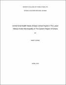 Cover image for Exploring the Association Between Socio-Economic Factors and Hypertension among Automobile Spare Parts Dealers in the Abossey Okai Enclave at the Ablekuma Central District Greater Accra Region Ghana